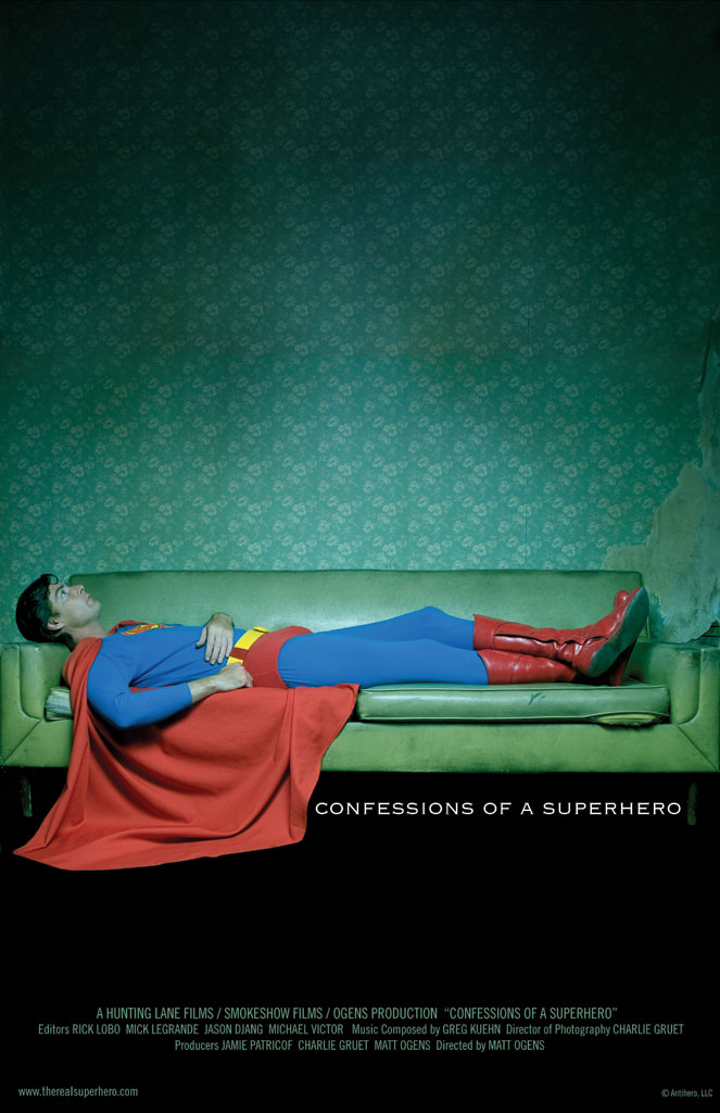 Confessions of a Superhero poster