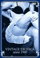Vintage Erotica Anno 1940 poster